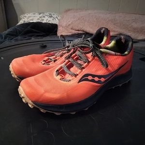 Size 8.5 - Saucony Peregrine 12 Orange